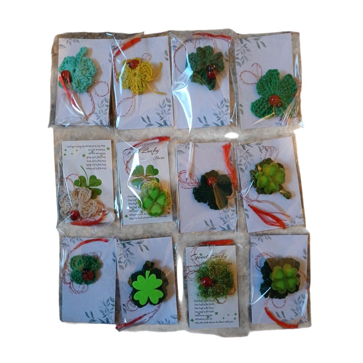 Egyedi Márciuska Szerencsehere Bross 4cm, Kézzel Készített, Textil, Különböző Színek, Vision XXI