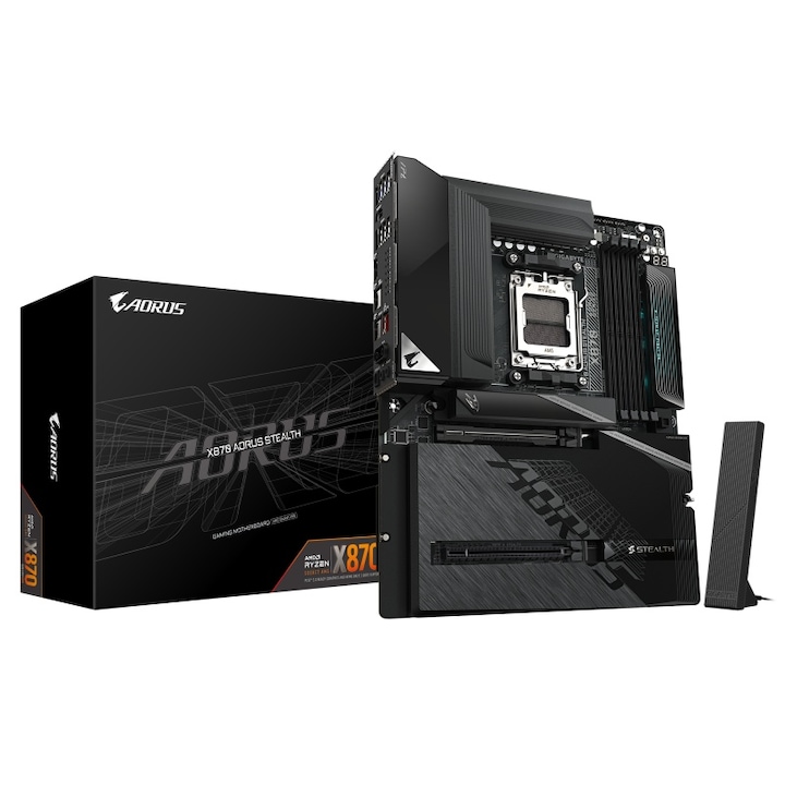 Дънна платка GIGABYTE X870 AORUS STEALTH