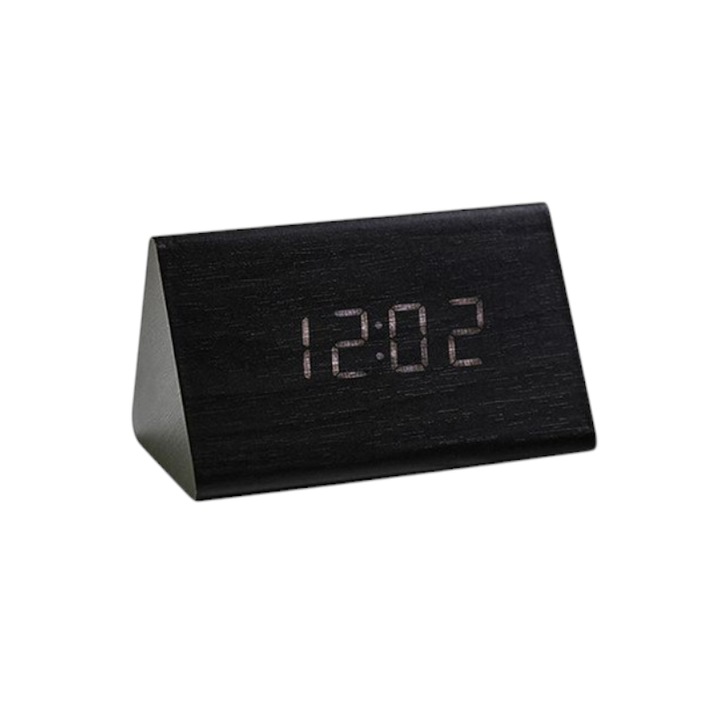 Ceas decorativ Tradesor, Xypneteri, negru, 7x8x12cm