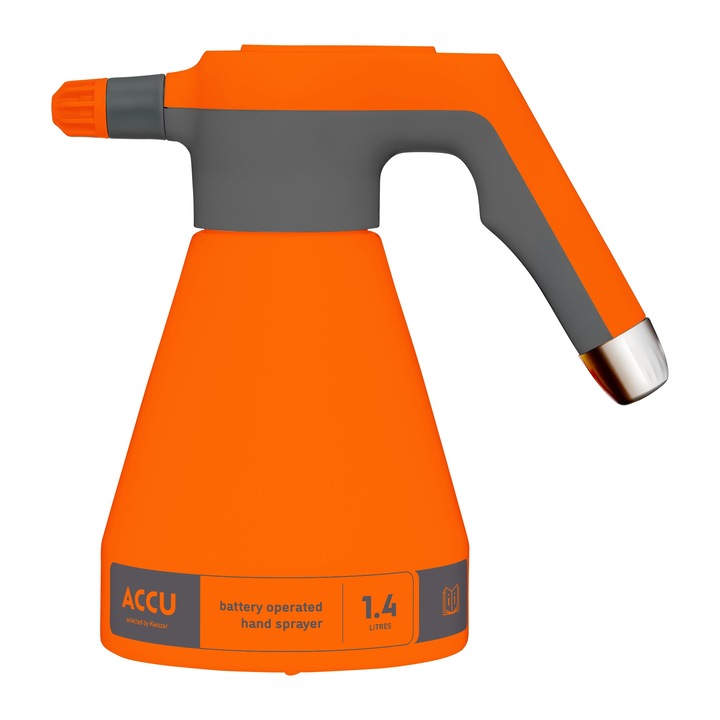 Pulverizator electric Kwazar ACCU 1,4 L, capacitate 1,4 L, alimentare USB-C, greutate usoara