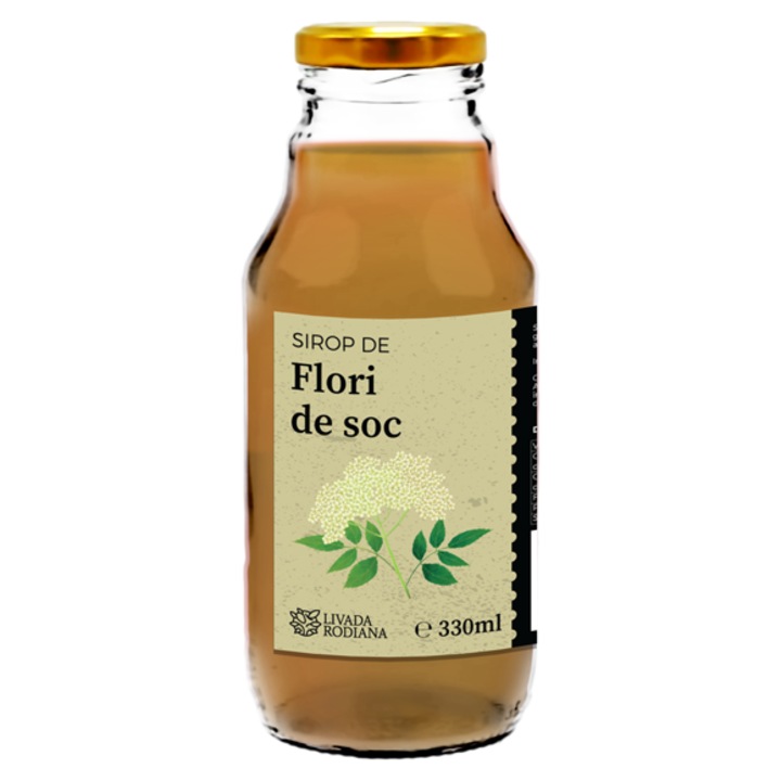 Sirop de flori de soc, 330 ml