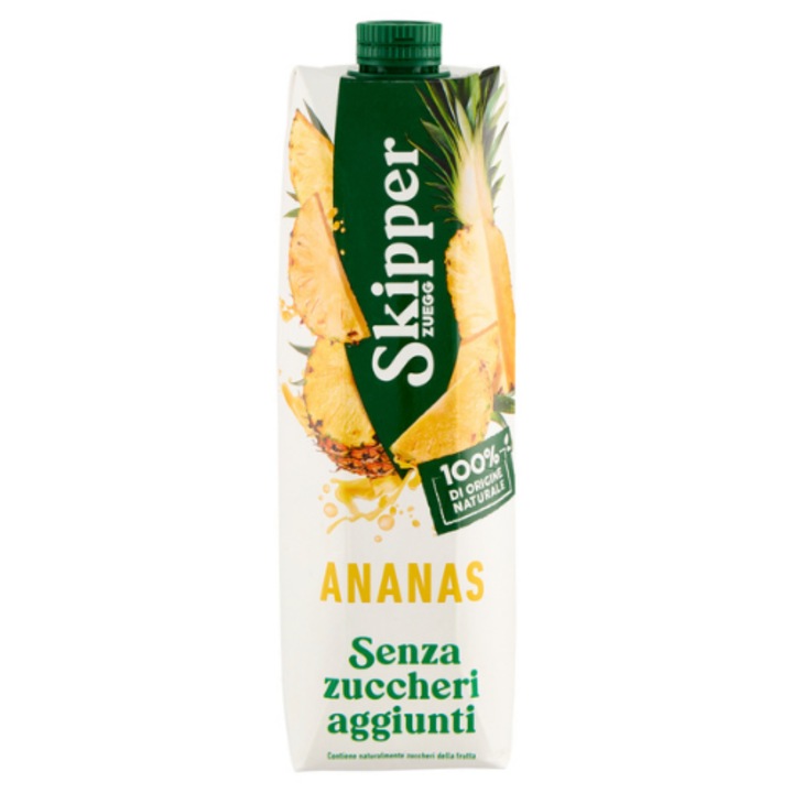 Suc de Ananas fara zahar adaugat, Skipper, 1L