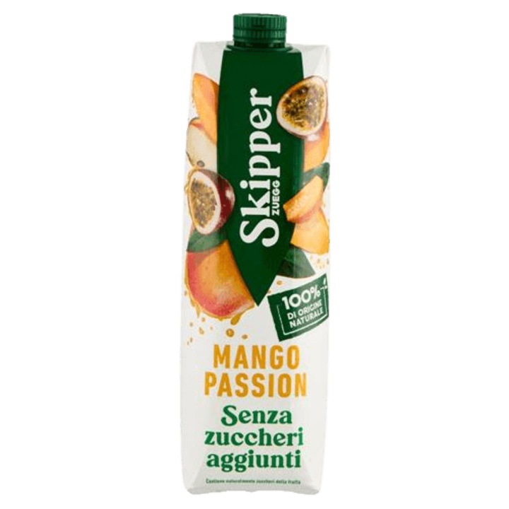 Suc de Mango si Fructul Pasiunii fara zahar adaugat, Skipper, 1L