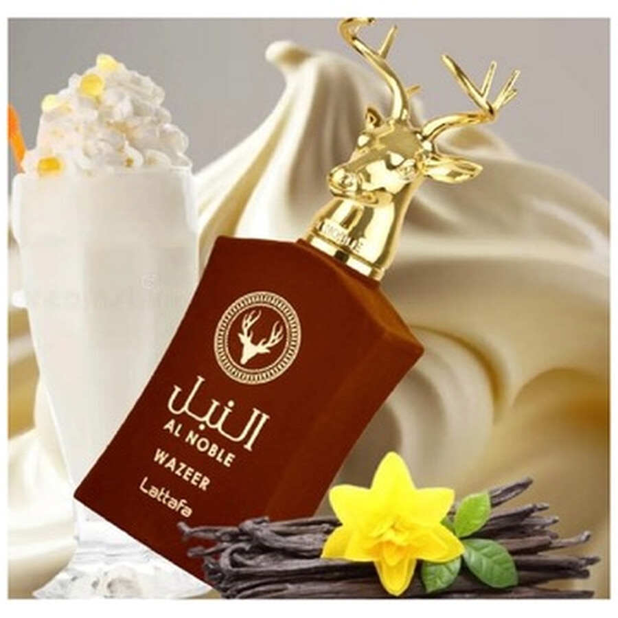 香水(ユニセックス) Al Noble Wazeer Lattafa 100ml Set Apa de Parfum Al Noble Wazeer, Lattafa, Unisex, 100ml cu