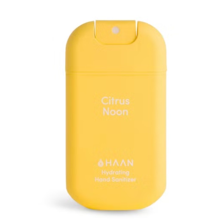 Spray antibacterian pentru maini Citrus Noon, HAAN, elimina 99,9% dintre germeni, 30 ml