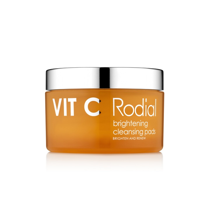 Discuri exfoliante cu vitamina C si acizi AHA/BHA, RODIAL, cu Vitamina C si acizi AHA/BHA, exfoliaza, ilumineaza, uniformizeaza nuanța pielii, rafineaza porii, 50 buc