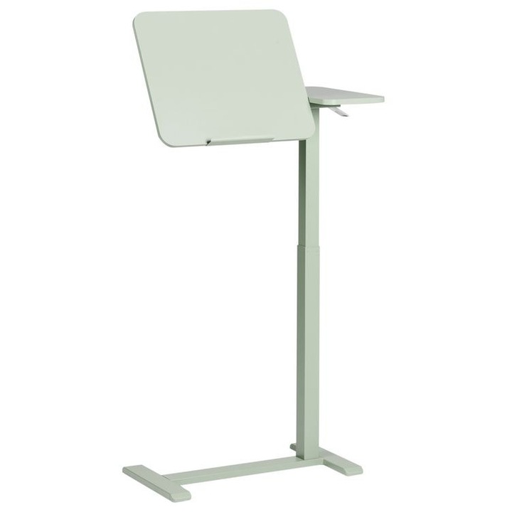 Suport reglabil manual pentru laptop Schola Verde deschis 70 cm 40 cm