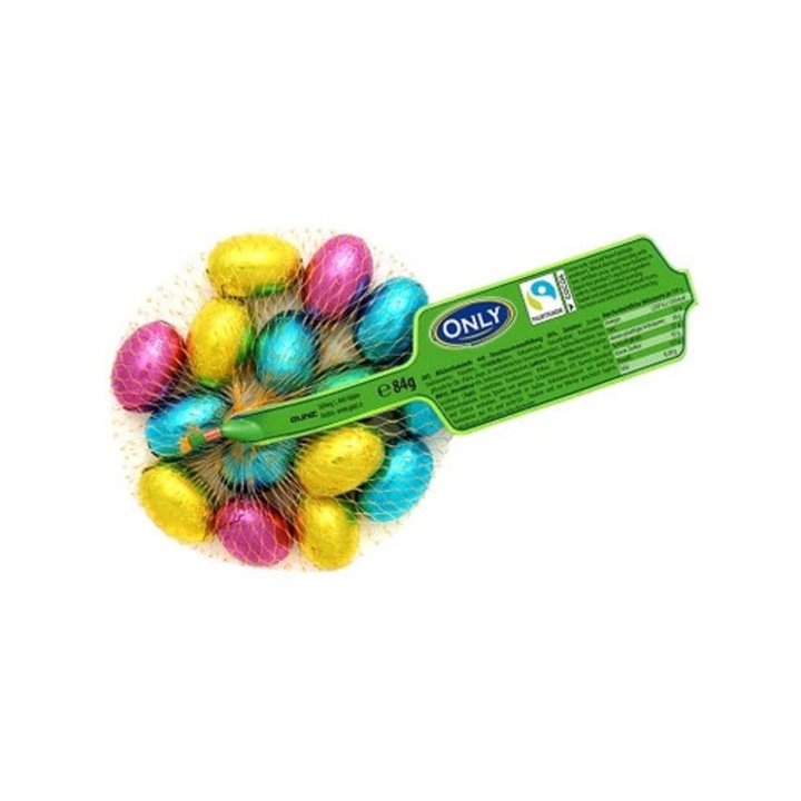 Only hálós tejcsokoládé színes 84g