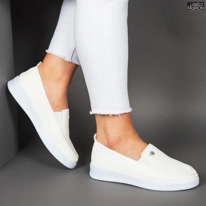 Pantofi ''ald fashion hq-32-132 white"