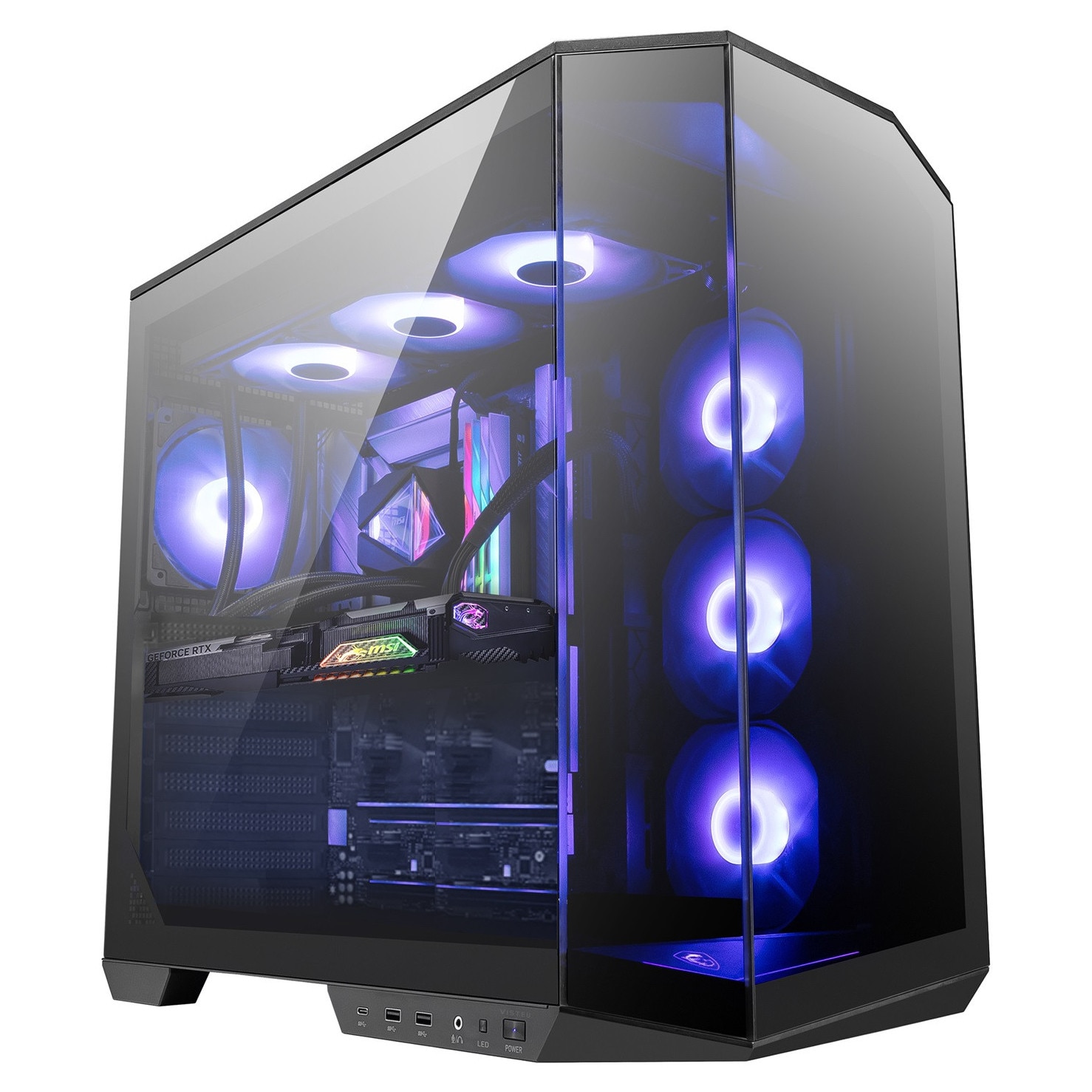 VIST Sistem PC PbMSI Ryzen 7 7700, Ram 32GB, NVIDIA GeForce RTX