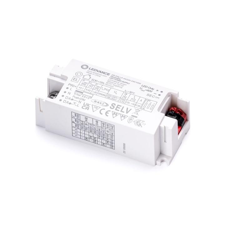 Driver DALI LEDVANCE 36-44W 700-1050mA dimabil, 9-52V, 98x44x32mm