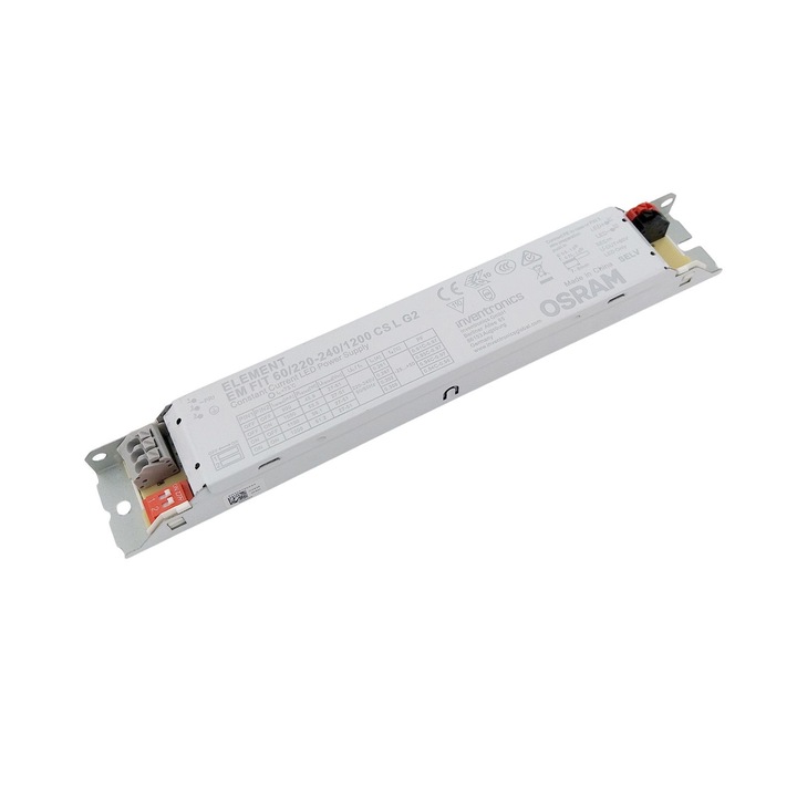 Sursă de alimentare Osram, driver 61W, 27-51V, metal, dimensiuni 210x30x22mm