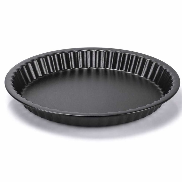 Formă de Tartă și Plăcintă cu Margini Ondulate - 24 x 3 cm