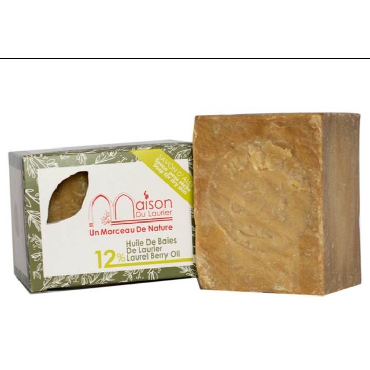 Алепски сапун 12% дафиново масло 200гр