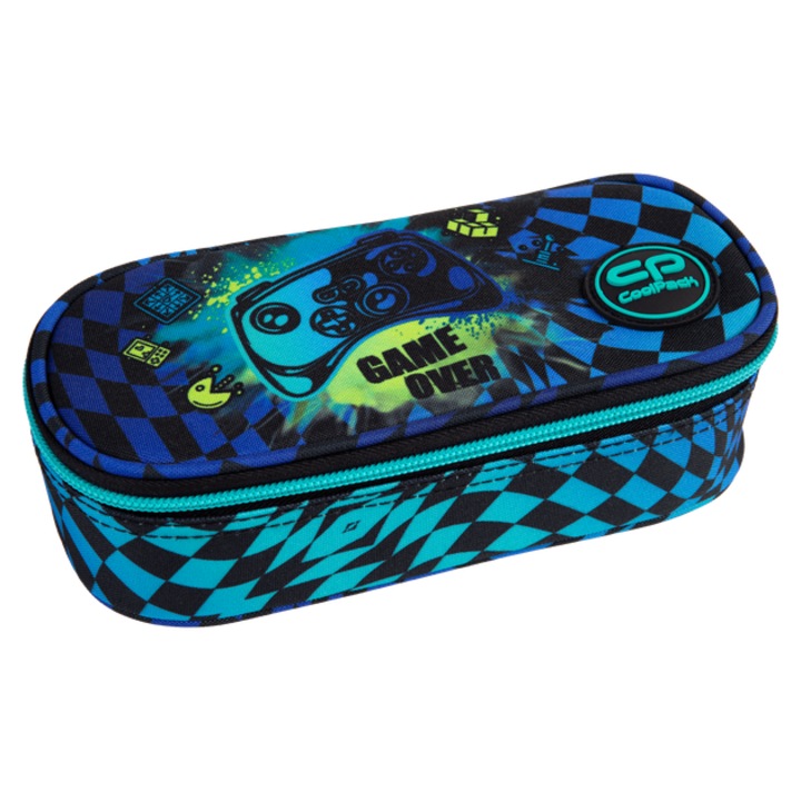CoolPack Campus GAMER CHESS tolltartó, tartalom nélkül, 23 x 9 x 5 cm, többszínű
