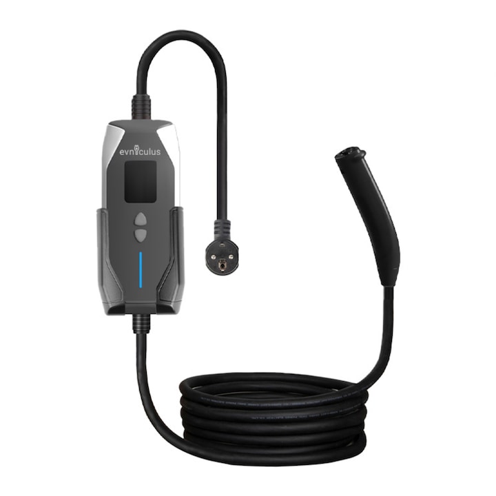 Stație de încărcare portabilă pentru mașini electrice 3.6 kW/16A, NACS, pentru Tesla din America și Canada, 5 metri