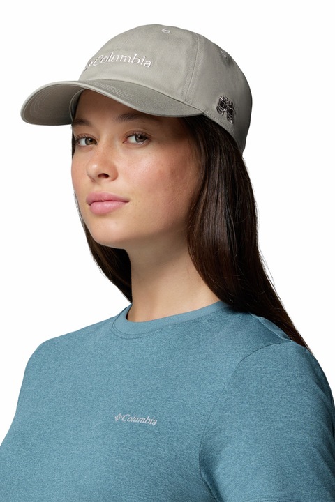 Columbia, Sapca baseball unisex cu broderie logo pentru drumetii ProVisions, Gri deschis, 53-59 CM
