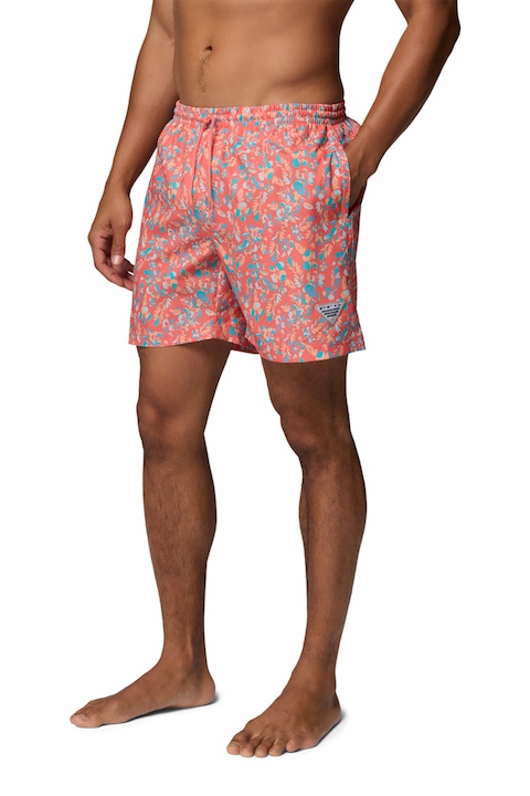 Columbia, Pantaloni scurti de baie PFG Rambler, Roz prafuit/Albastru