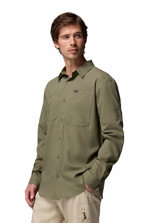 Columbia, Camasa cu maneci lungi Silver Ridge™ Utility II, Kaki