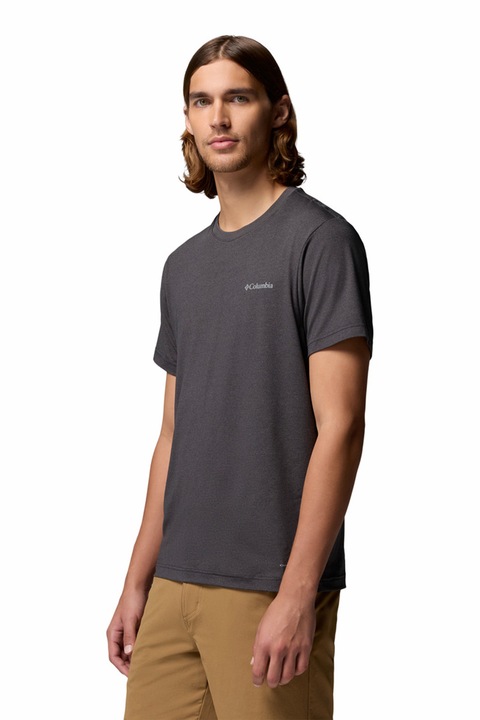 Columbia, Parsons Point™ mintás póló, Törtfehér/Antracitszürke