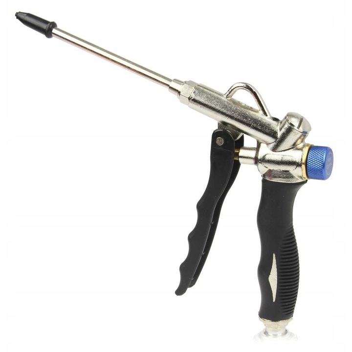 Pistol de suflare cu duza Venturii, Luka, presiune 6,3 bar, set cu 3 duze