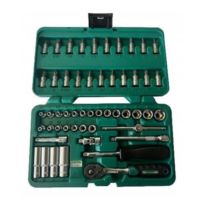 Set scule HONITON 52 elemente, 1/4"
