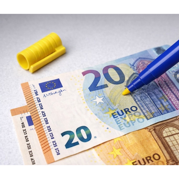 Маркер за проверка на фалшиви банкноти – евро, лева, долари