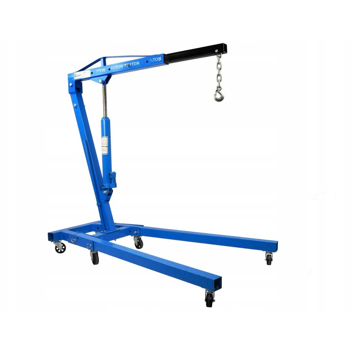 Elevator de atelier, Geko, 2 tone, cu brat extensibil, 6 roti, 1650x1500x1050mm