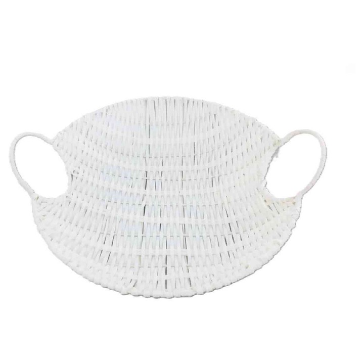 Coș de Pâine ROTUND DIN PLASTIC 70-P-49 - D28*H7cm