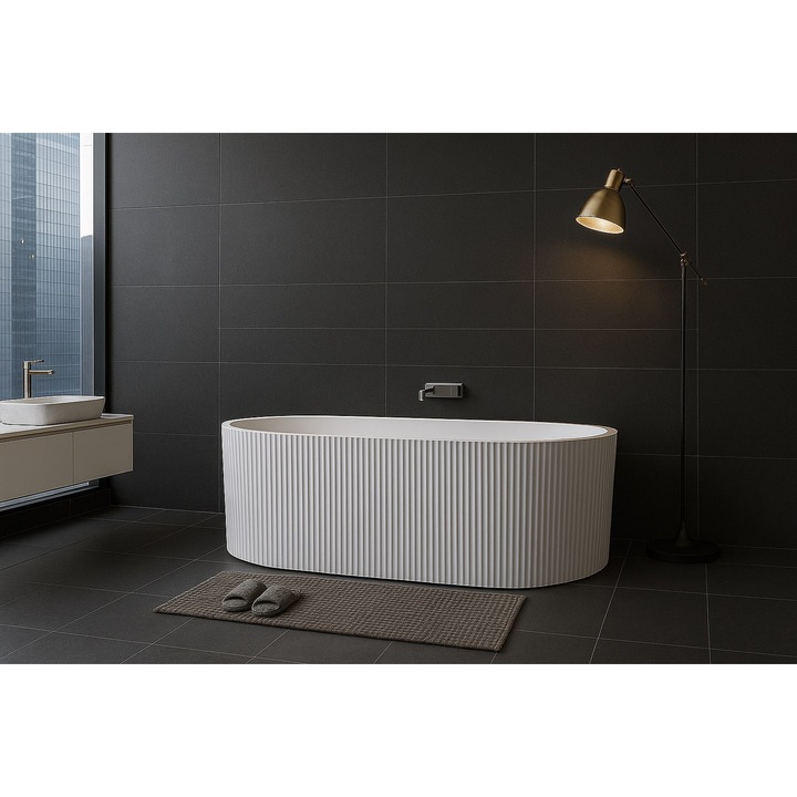 ArchiD Térben álló, 3D mintázatú, fürdőkád, 170x80x60 cm