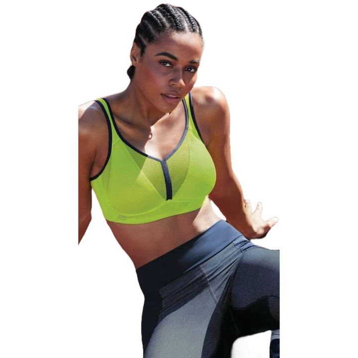 Sutien Anita Active Air Control Deltapad Apple Greendwqfwqd, Verde/Negru