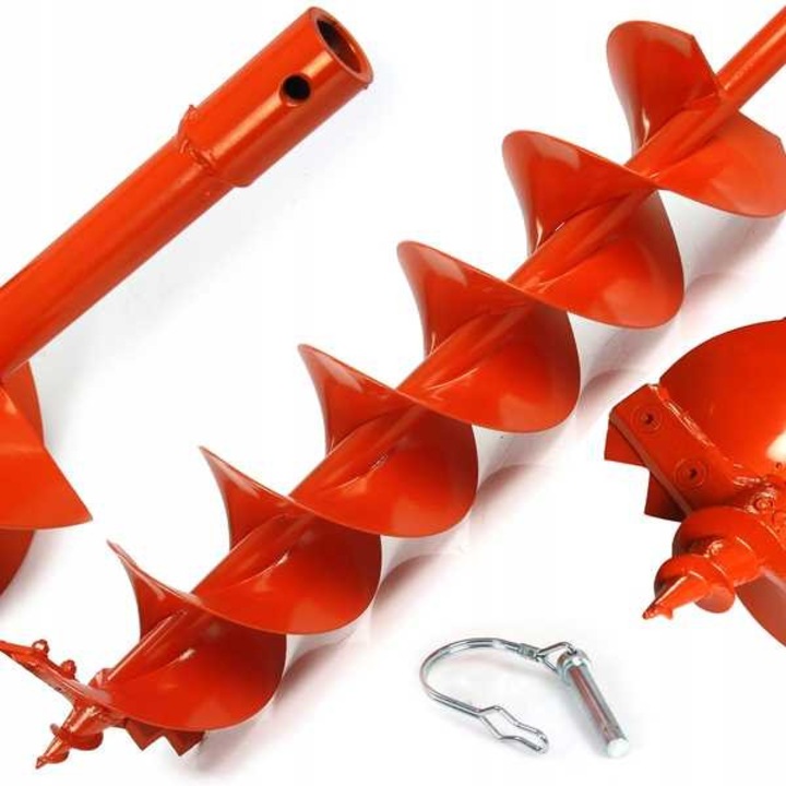 Burghiu pentru sol, DEMON, rosu, 4,45kg