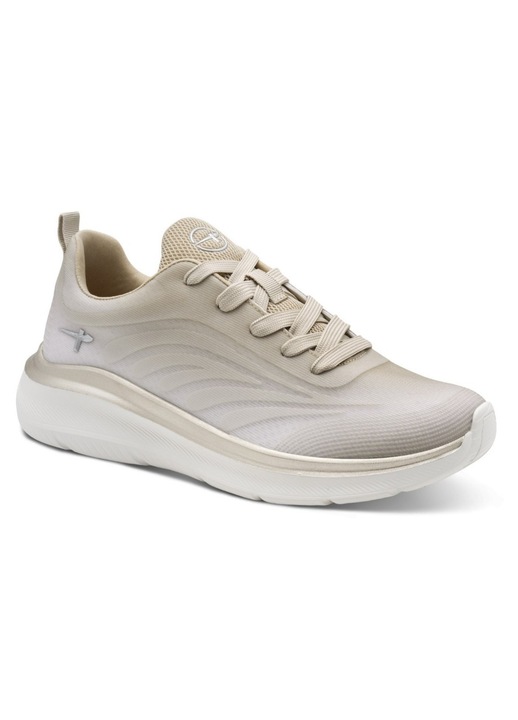 Tamaris Tamaris Comfort fűzős női sportos bézs sneaker félcipő 83710-42-400 07760
