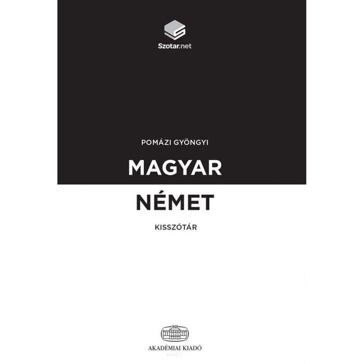 Pomázi Gyöngyi; Magyar-német kisszótár + online szótárcsomag