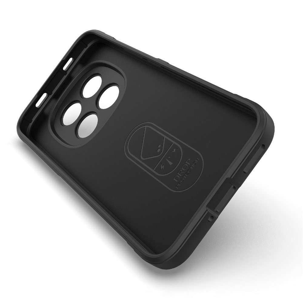 Husa pentru Xiaomi Redmi Note 15 Pro 5G, SKYDDAR INNOVATION, Magic Shield, din Silicon Mat, set cu sticker, Mov