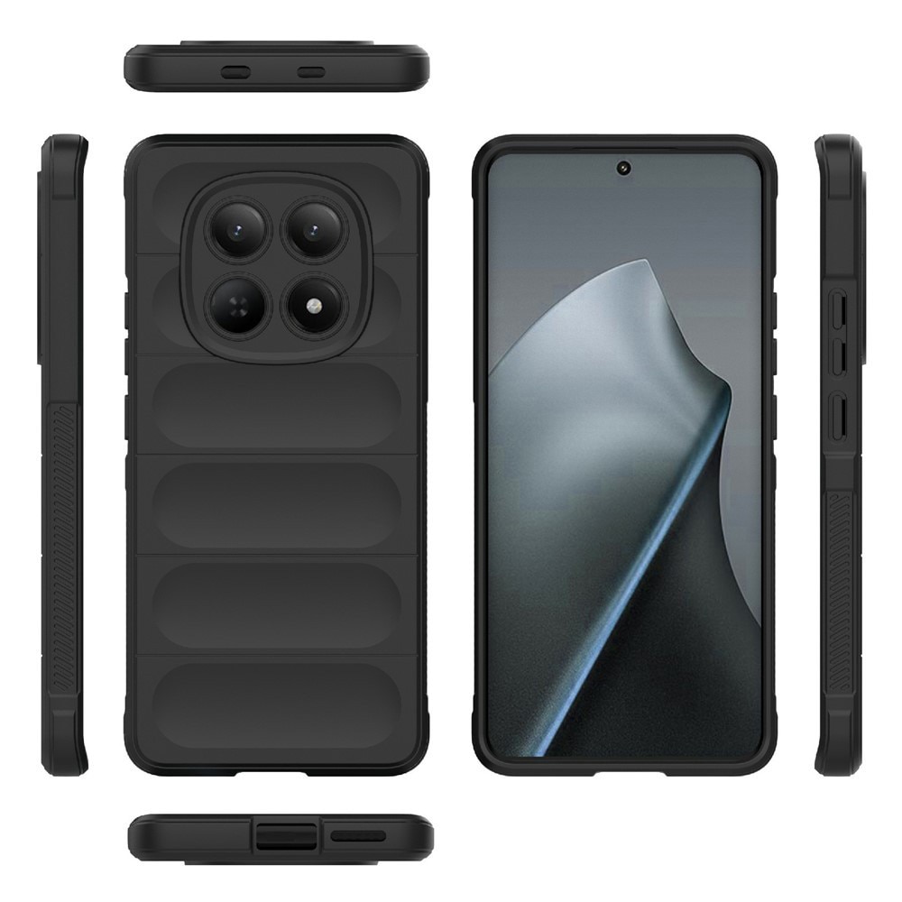 Husa antisoc pentru Xiaomi Redmi Note 15 4G, Accesorio Magic Shield, Black