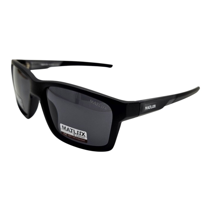 Ochelari de soare MATLRXS POLARIZED, P1022C1, polarizați, UV400, negru mat
