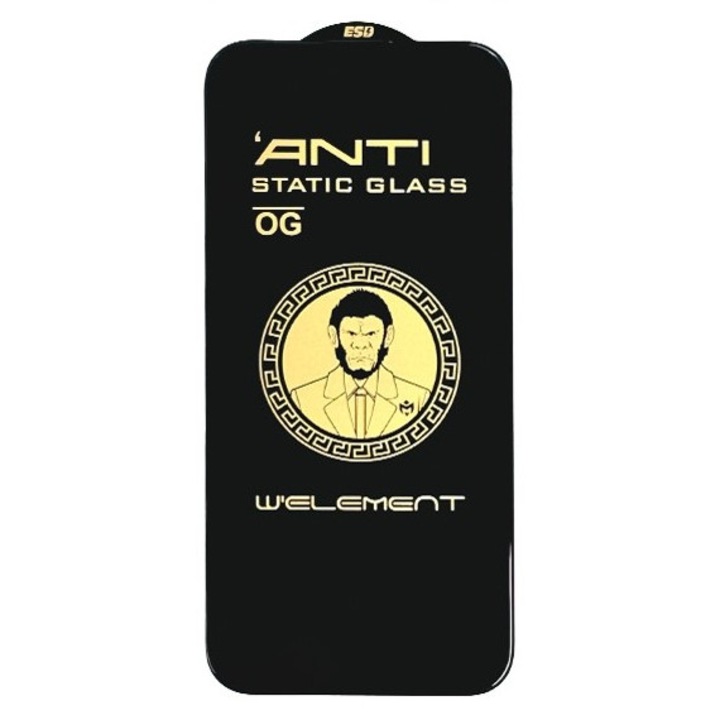 Folie de Protectie din Sticla Securizata compatibila cu iPhone 16 Pro, Protectie Profesionala, Full Cover, Anti Zgarieturi, Anti Socuri, Full Glue, Transparenta