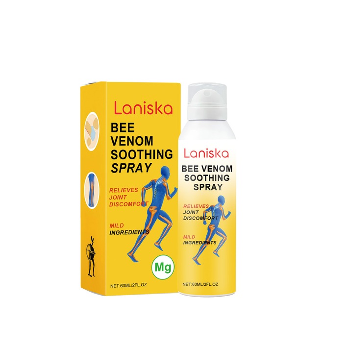Méhméreg spray ízületekre, csontokra, 150ml, nem zsíros, gyors felszívódású, Laniska