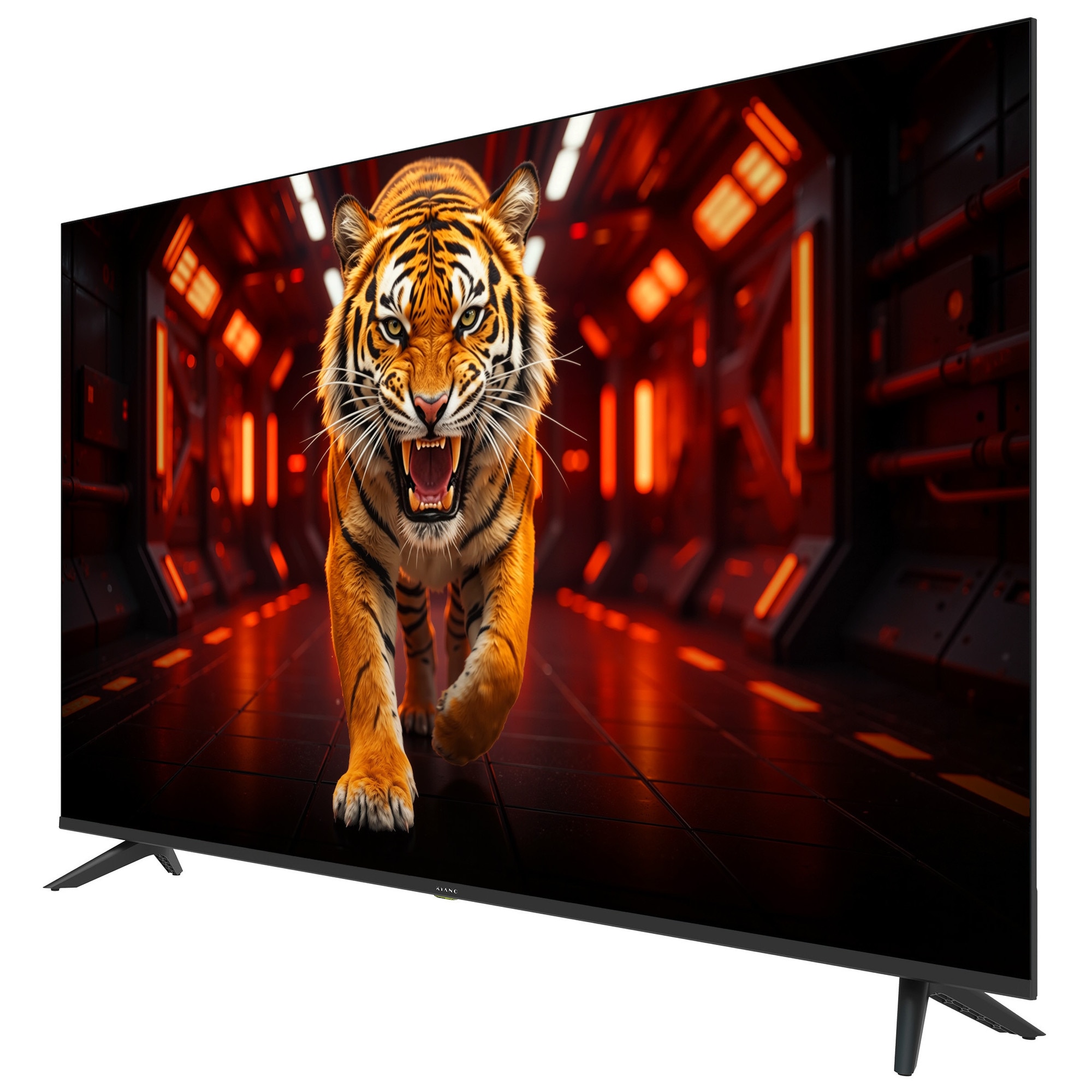 Televizor Smart Kiano Elegance 55 inch (139 cm) 4K Ultra HD, Tizen OS Powered by Samsung, cu Procesor Avansat, Gaming Integrat GeForce NOW, Conectivitate Wi-Fi Rapida, Acces la Netflix, HBO Max, Disney+, YouTube, Ideal pentru Film si Serial