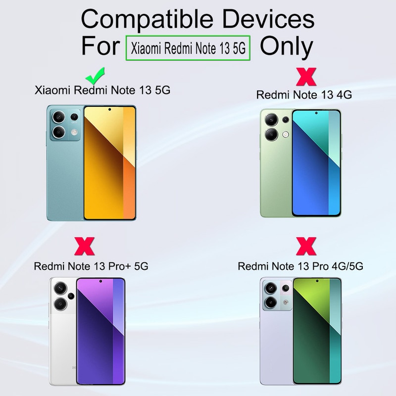 Folie Sticla Ibywind pentru Xiaomi Redmi Note 13 5G, Pachet 2, Sticla Securizata, protectie pentru obiectiv, Montaj Usor, Duritate Militara, Ultra HD, Anti Zgarieturi, Anti Socuri