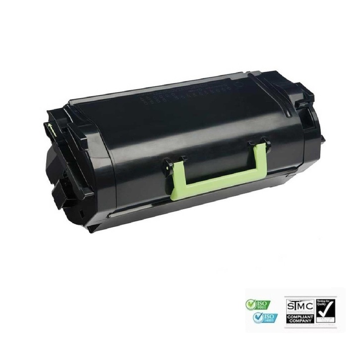 Cartus toner compatibil 58D2U00, negru black, 55000 pagini, pentru LEXMARK MS725DVN, MS823DN, MS823N, MS825DN, MS826DE, MX722ADE, MX722ADHE, MX822ADE, MX822ADXE, MX826ADE, MX826ADXE