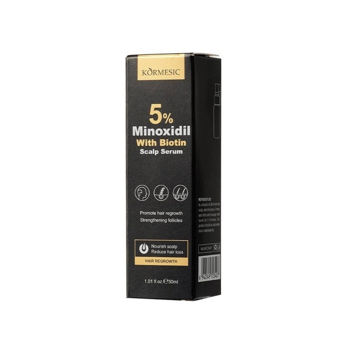 Hajszesz 5% Minoxidillal, Hajápolás, Tisztítás és Simítás, 30ml