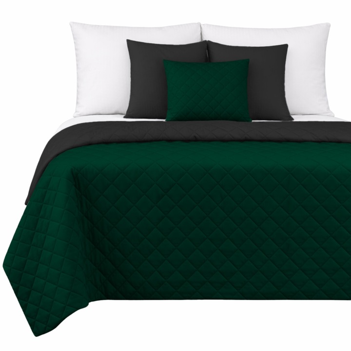 Cuvertura de Pat, HomeView, 160x200 cm, 100% Poliester, Usor de Intretinut, model 0522