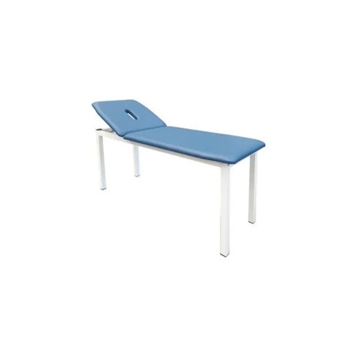 Pat de examinare și tratament, Golden Protect, albastru, 68cm lățime, sarcină maximă 180kg