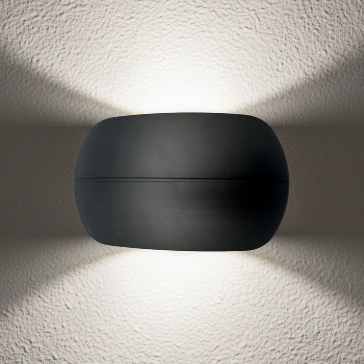 Aplica LED Perete Mouse (5W+5W) 184x110mm, 10W, 6000K, lumina rece, cu protectie IP65