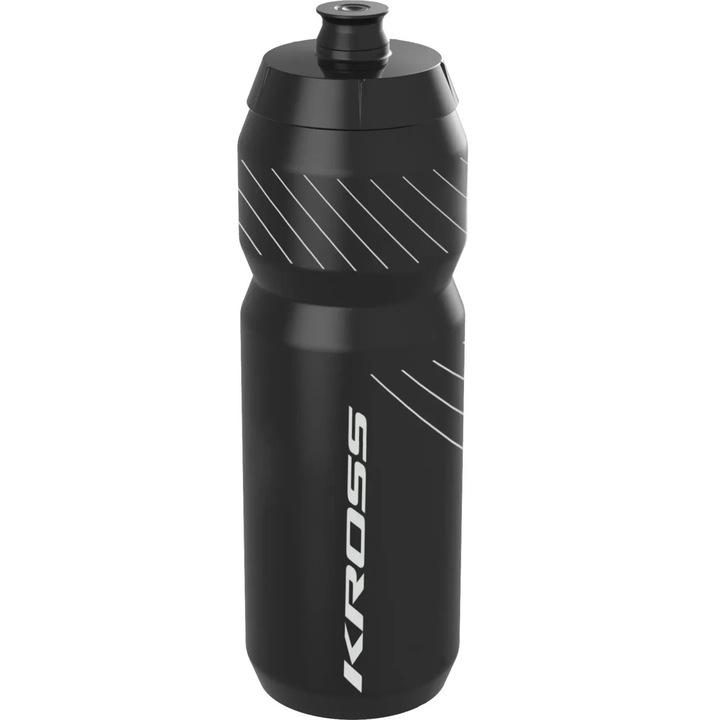 Kross Sport Ultralight kulacs, 750ml, fekete, nem mérgező műanyag