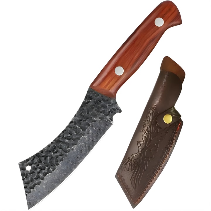 Cutit de bucatarie IZMAEL, JD-39088, inox, gri/marron, 11, 5 cm