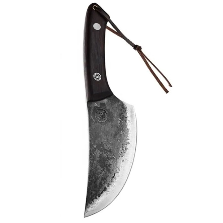 Cutit de bucatarie IZMAEL NA-27649, otel inoxidabil, maner Wengewood, 15 cm, maro