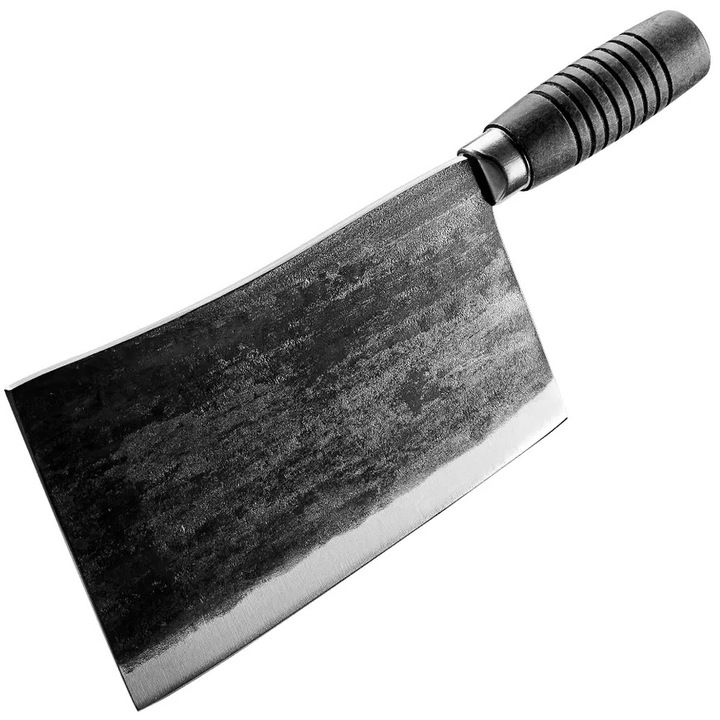 Satar de bucătărie IZMAEL Chigasaki, inox 5Cr15, mâner din lemn, negru, 29cm